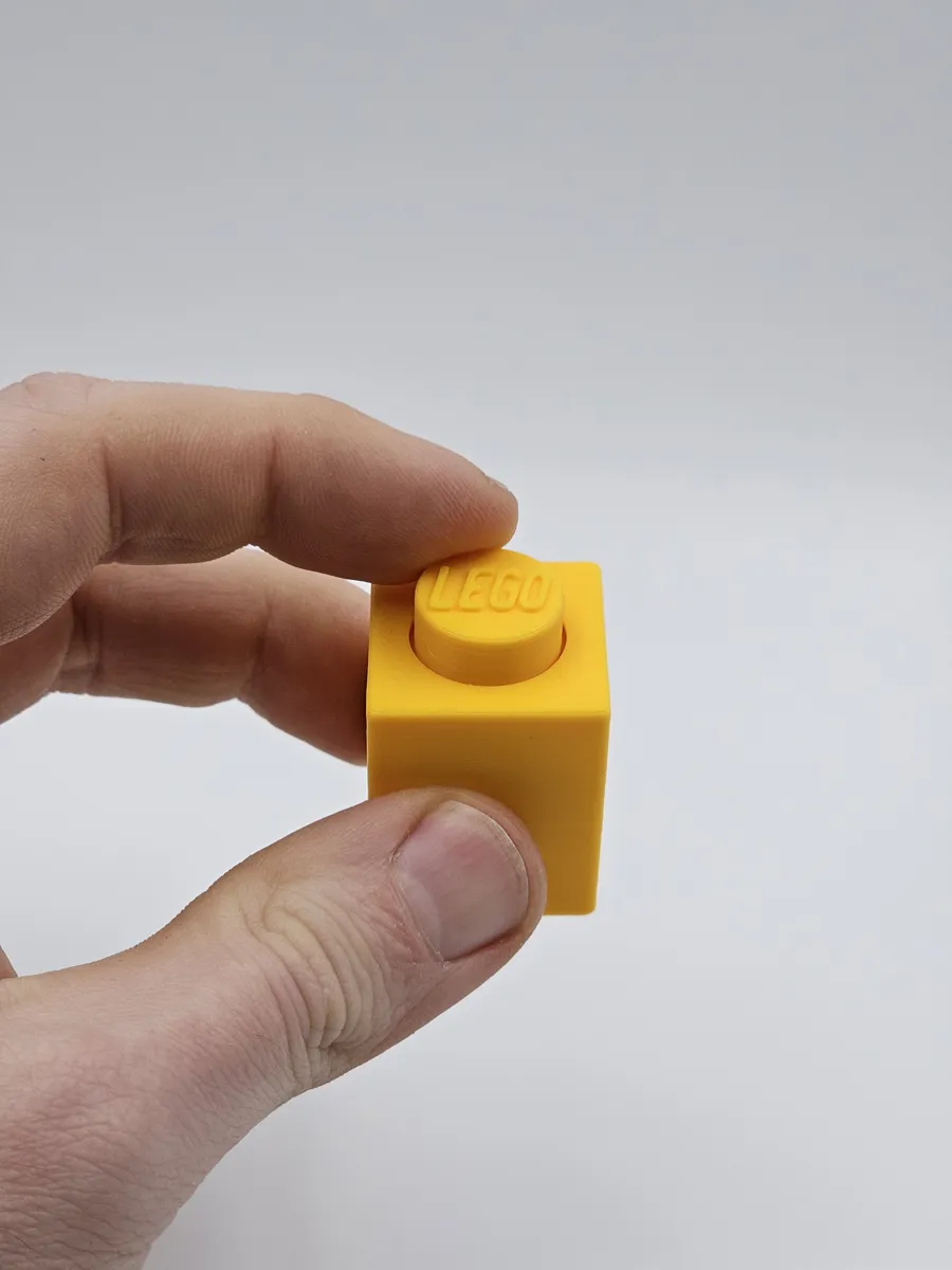 Brick Fidget and Keychain - Simple, Clicky & Cute, photo 4 of 4 - Brick Fidget and Keychain - Simple, Clicky & Cute Keychains