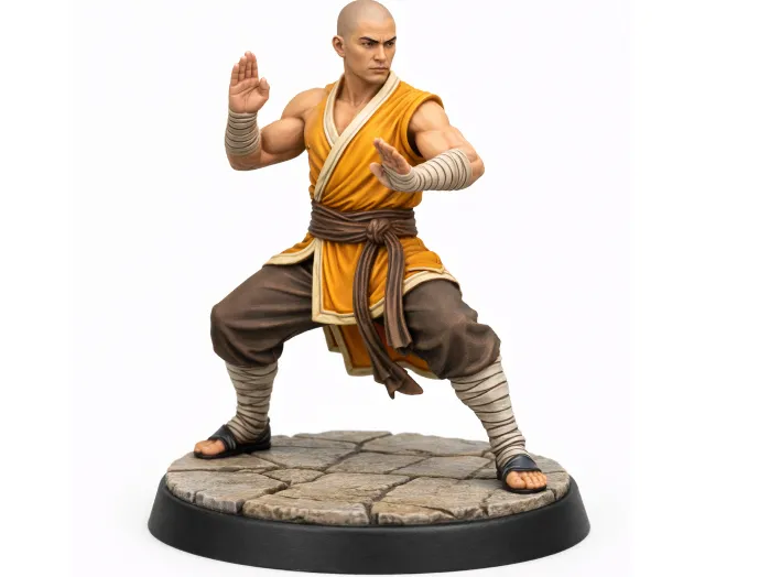 Human Monk Miniature