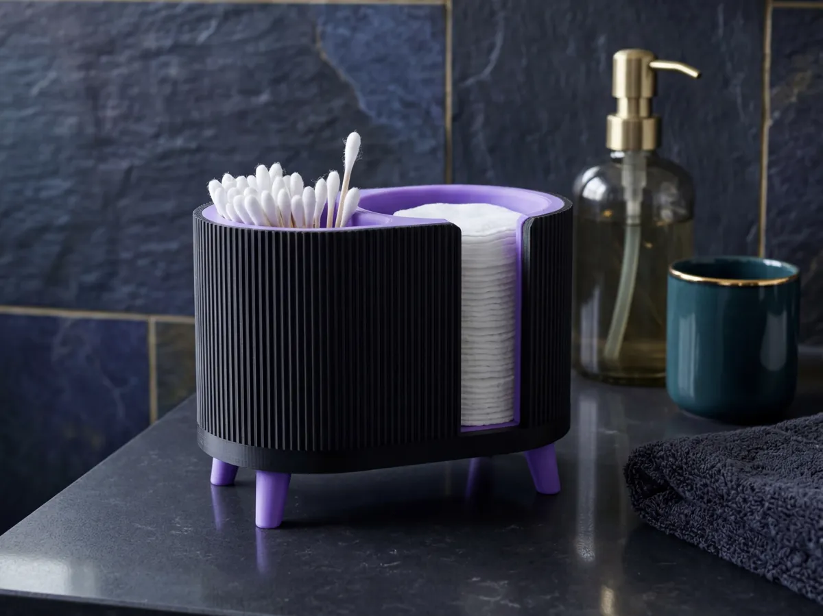 Cotton Pad & Swab Organizer, photo 3 of 4 - Cotton Pad & Swab Organizer Storage & Organisation