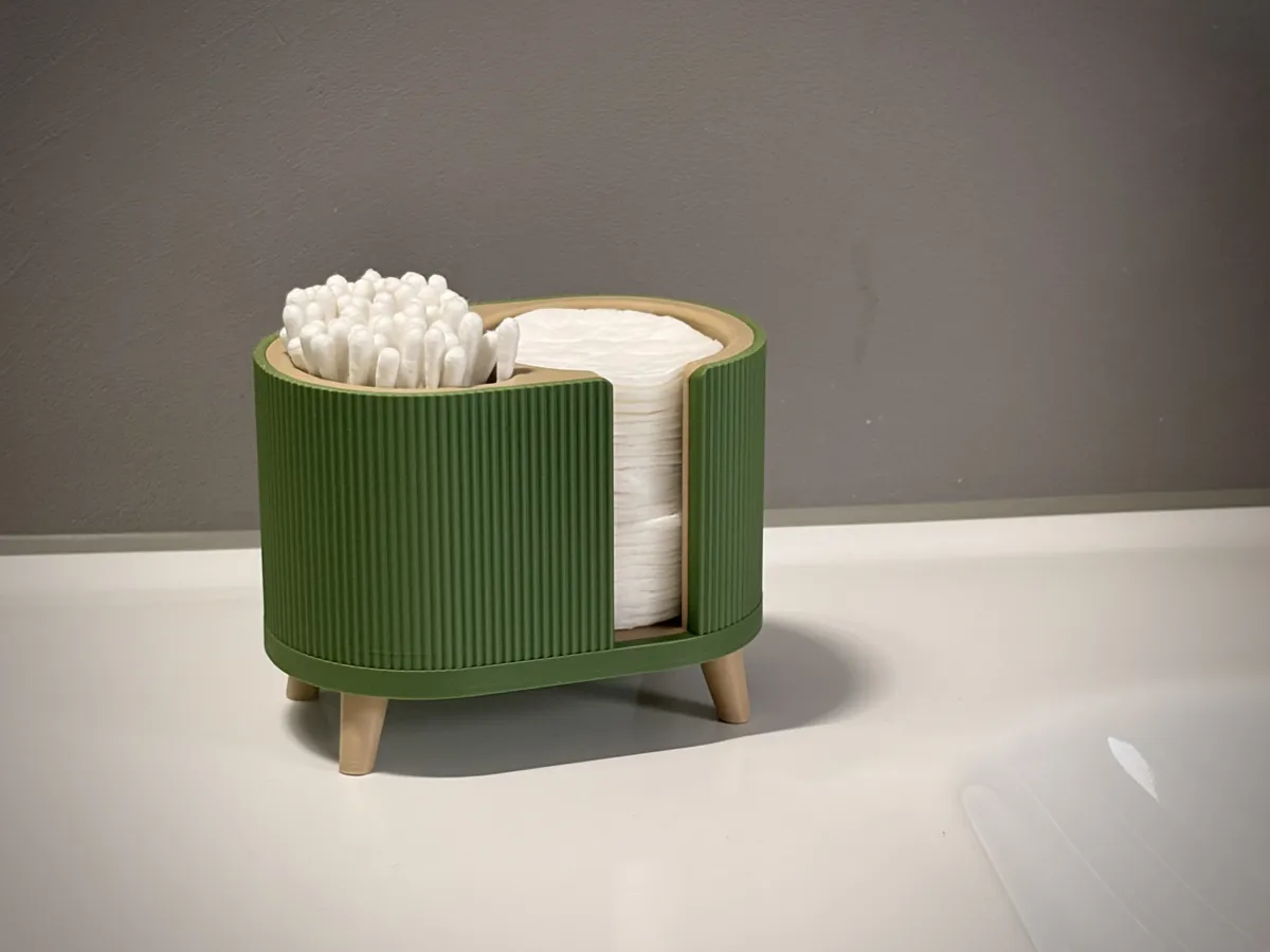 Cotton Pad & Swab Organizer, photo 4 of 4 - Cotton Pad & Swab Organizer Storage & Organisation