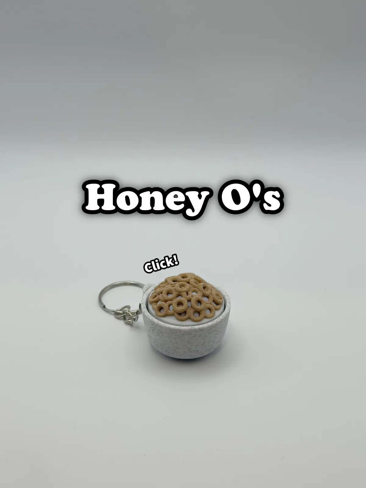 Mini Cereal Bowl Fidget Clicker, photo 3 of 4 - Mini Cereal Bowl Fidget Clicker Toys & Games