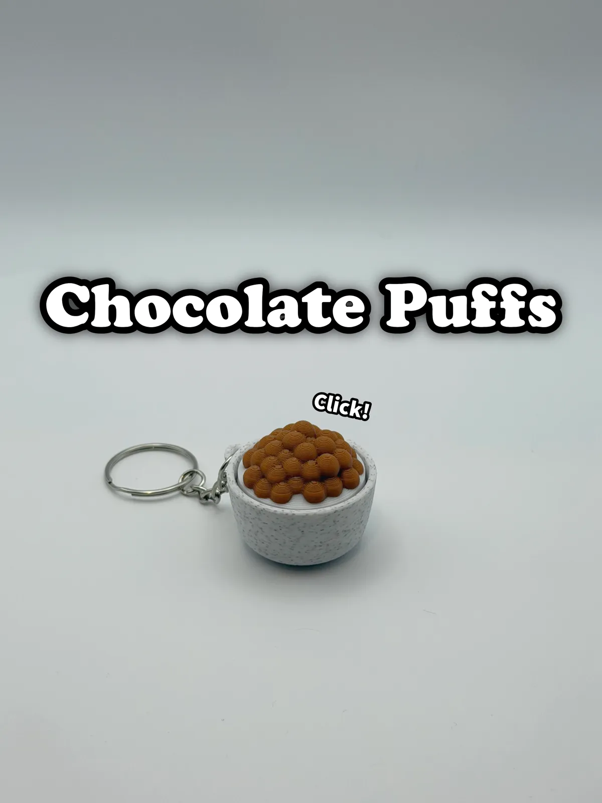 Mini Cereal Bowl Fidget Clicker, photo 4 of 4 - Mini Cereal Bowl Fidget Clicker Toys & Games