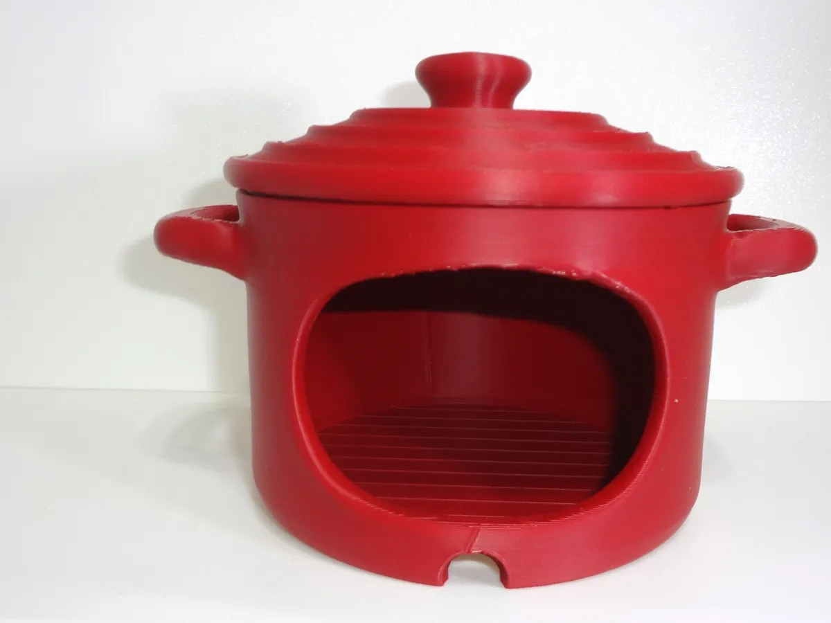 Mini Cooking Pot Dutch Oven Sponge Holder W/ Lid!, photo 2 of 4 - Mini Cooking Pot Dutch Oven Sponge Holder W/ Lid! Kitchen & Dining