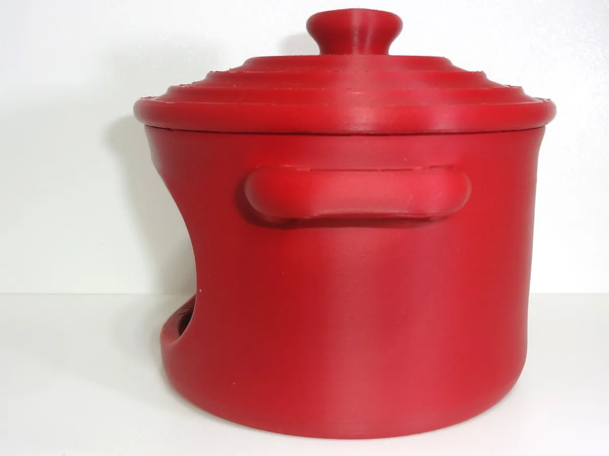 Mini Cooking Pot Dutch Oven Sponge Holder W/ Lid!, photo 3 of 4 - Mini Cooking Pot Dutch Oven Sponge Holder W/ Lid! Kitchen & Dining