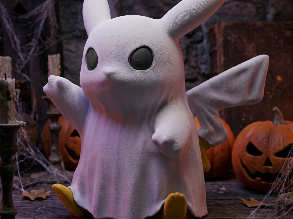 Mini Pikachu Ghost Pokemon - Figure halloween - Ghosts & Spooky Figures, in stock in India