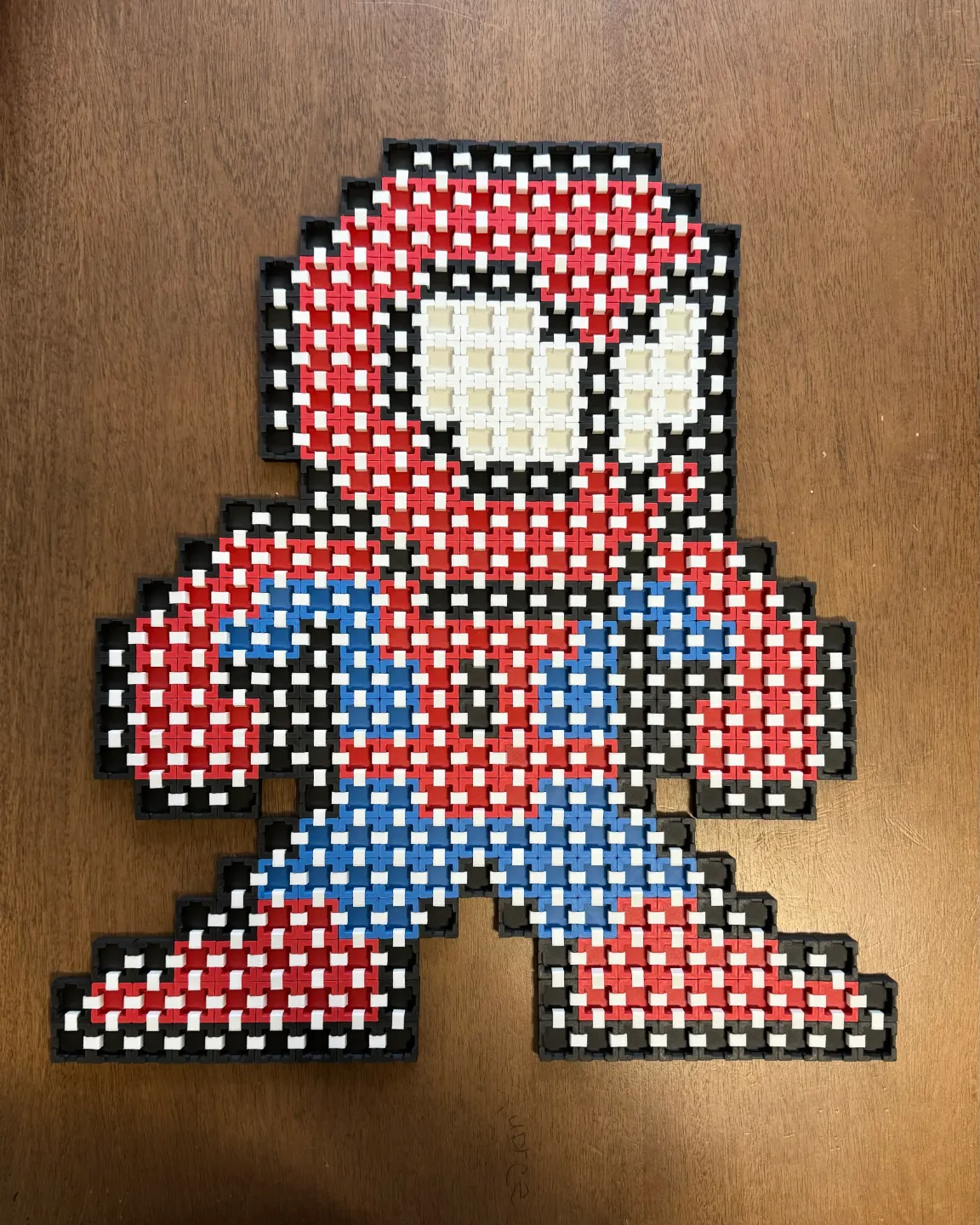Spiderman Pixel Art, photo 3 of 3 - Spiderman Pixel Art Home Decor Items