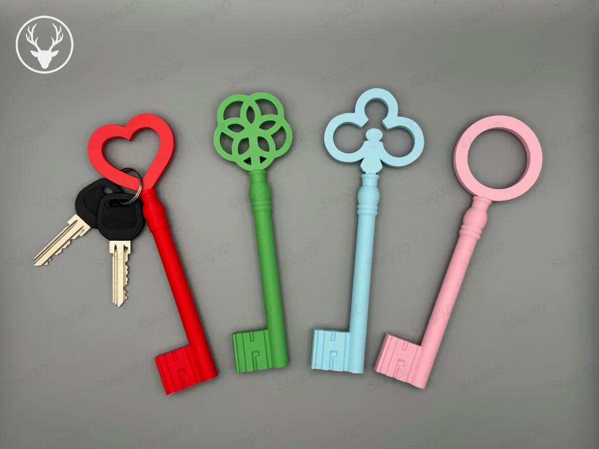 Giant Key Keyring