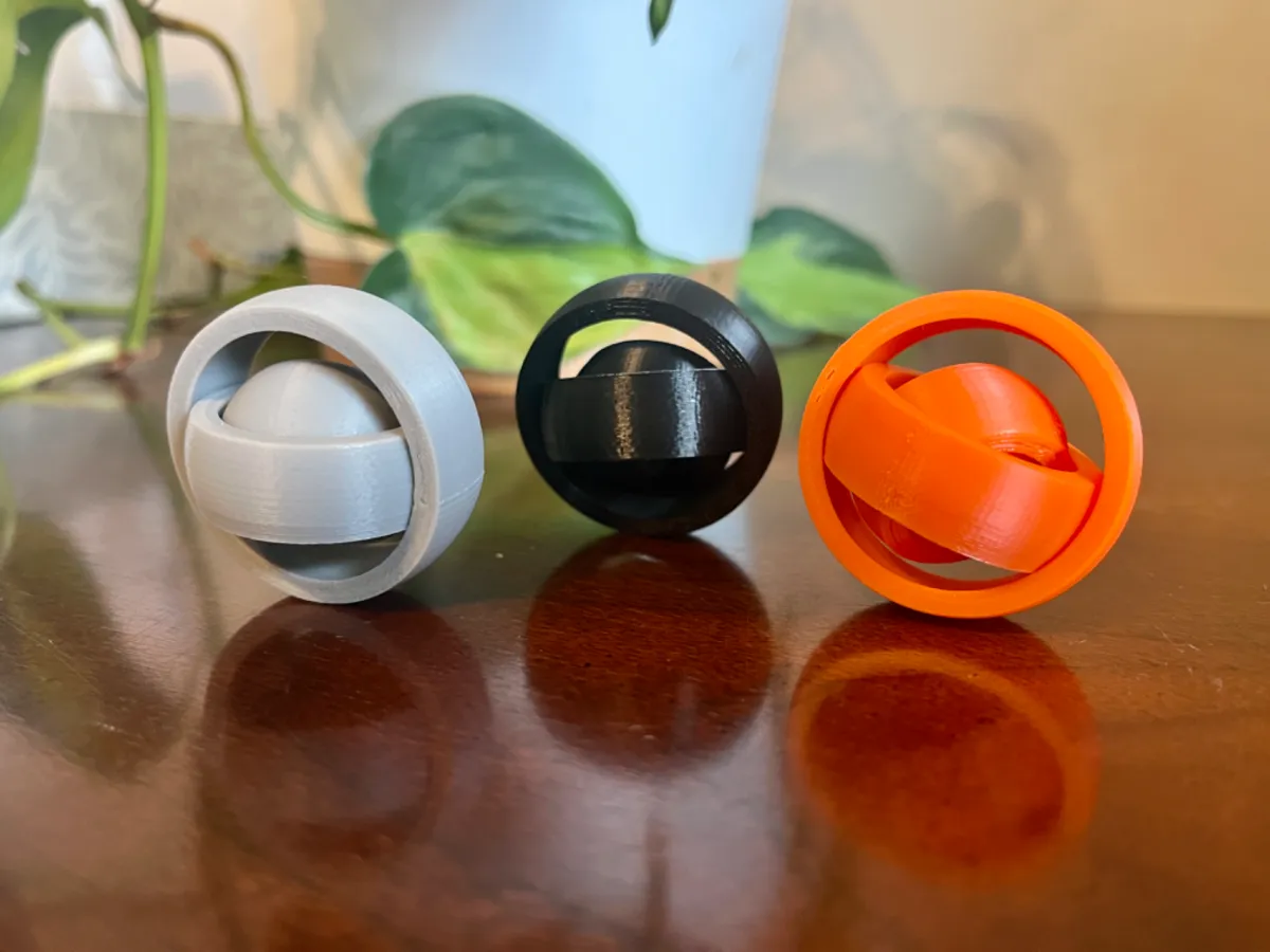 Gyroscopic Fidget Spinner, photo 3 of 4 - Gyroscopic Fidget Spinner Fidget & Sensory Toys
