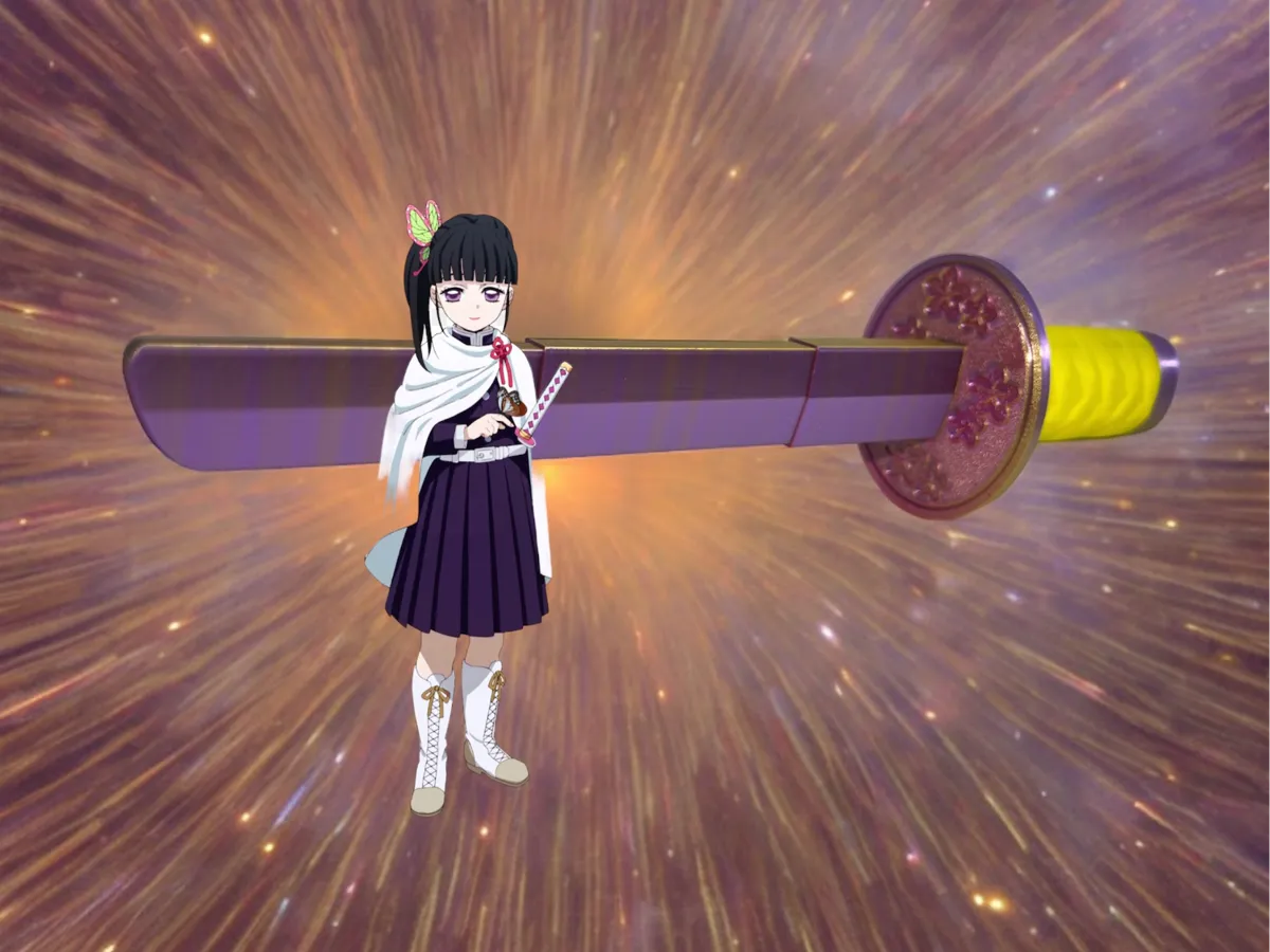 Tsuyuri Kanao Samurai Sword mini - Cosplay Weapons, in stock in India