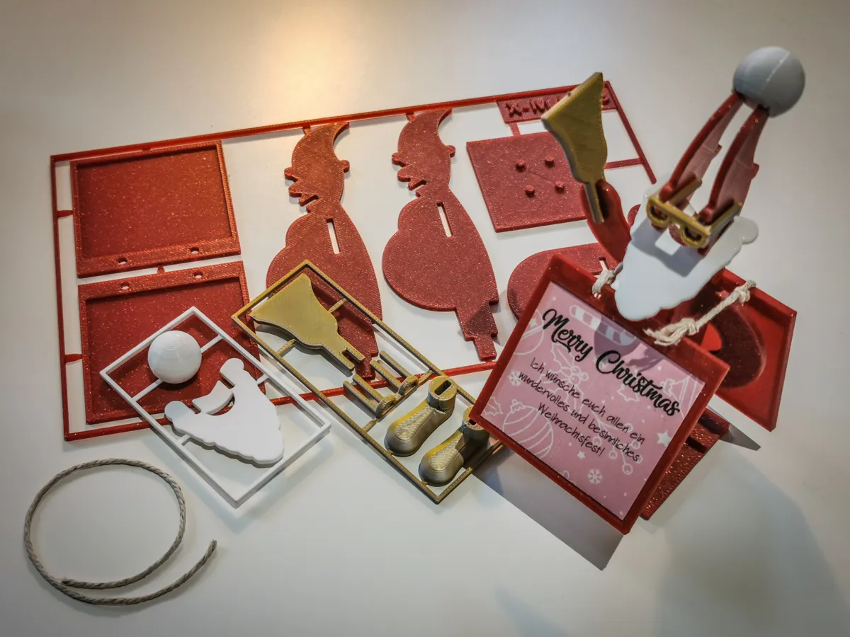 Christmas Kit Card - Santa Claus