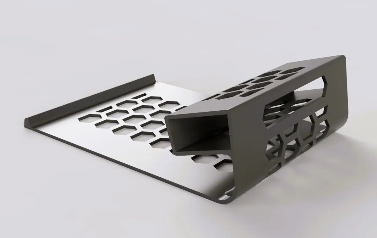 Ergonomic Laptop Stand with Hub Support, photo 2 of 4 - Ergonomic Laptop Stand with Hub Support Mobile & Device Accessories