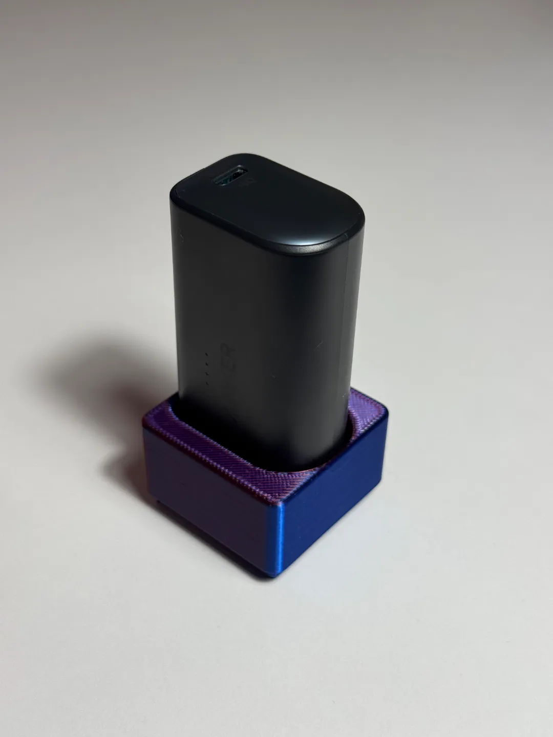 Gridfinity Anker Nano Power Bank Holder 1x1, photo 2 of 2 - Gridfinity Anker Nano Power Bank Holder 1x1 Tools