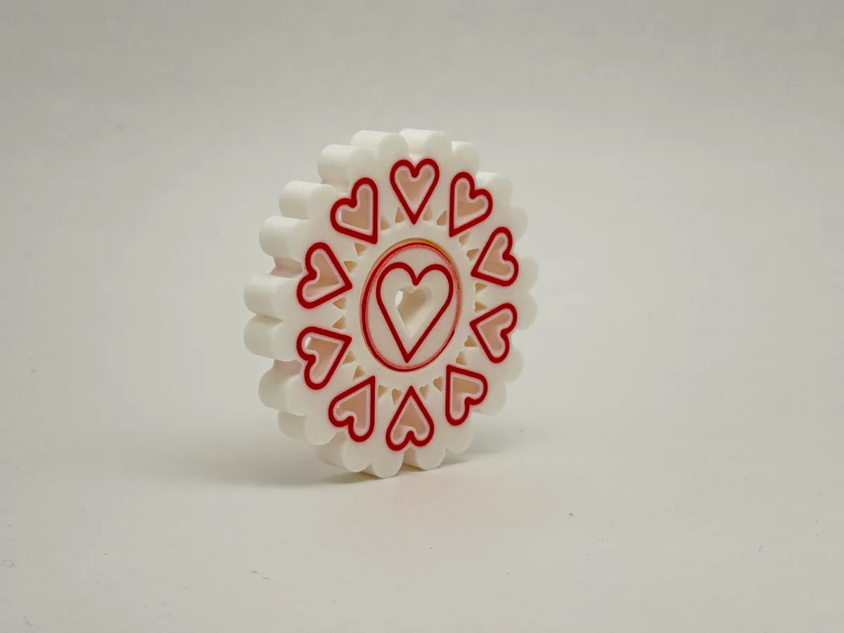 Heart Fidget Spinner #2 - Hand Spinners, in stock in India