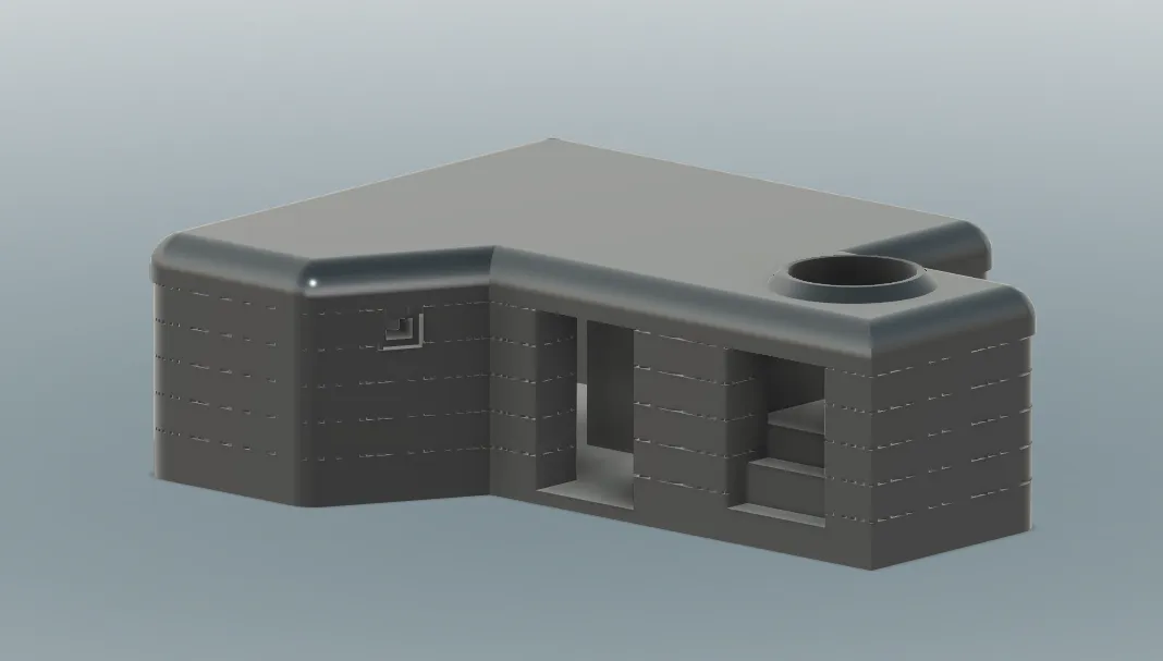 Bunker WW2 wargaming tabletop terrain diarama V1, photo 4 of 4 - Bunker WW2 wargaming tabletop terrain diarama V1 Board Games & Tabletop