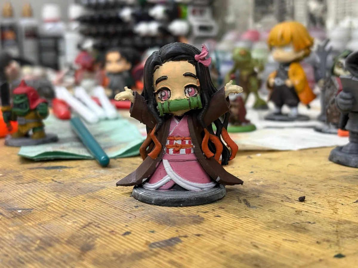 Chibi Demon Slayer Nezuko Kamado Miniature