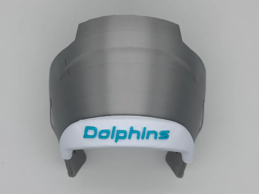 Miami Dolphins Mini Helmet Bumpers