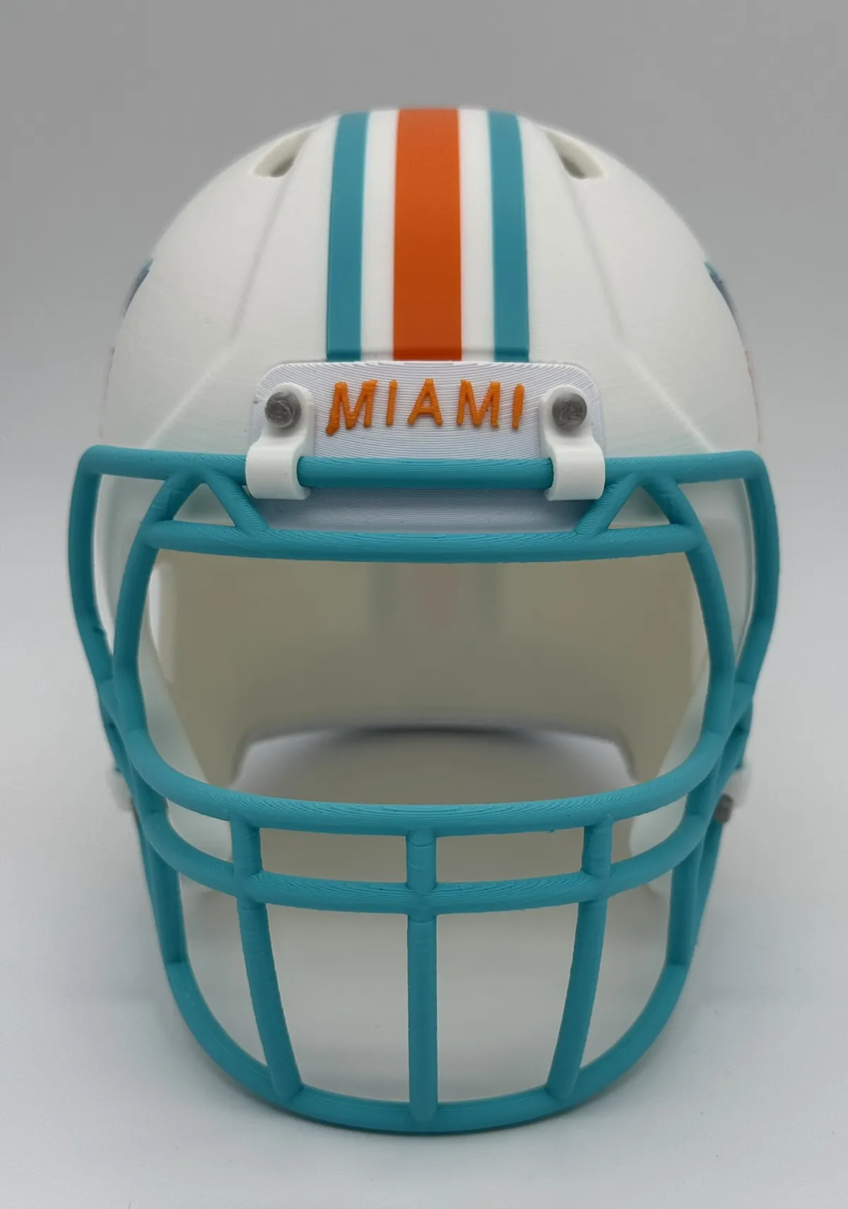 Miami Dolphins Mini Helmet Bumpers, photo 4 of 4 - Miami Dolphins Mini Helmet Bumpers Sports & Fitness