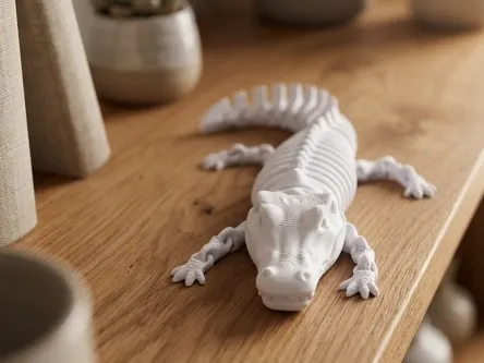 Articulated Skeleton Crocodile Flexi Reptile Model