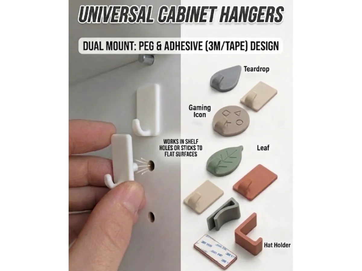 Universal Cabinet Hangers