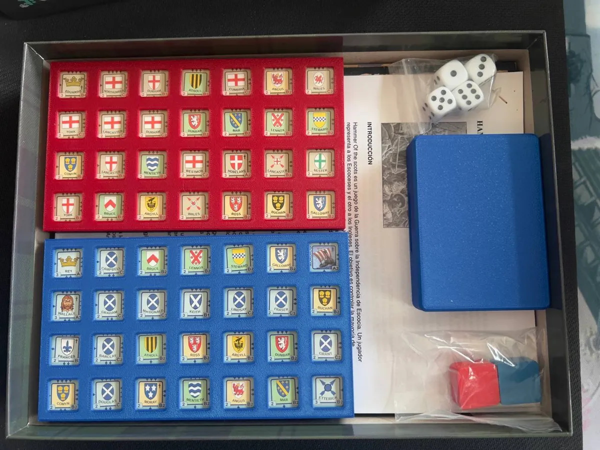 Hammer of the Scots, Inserto / Organizador - Board Games, in stock in India
