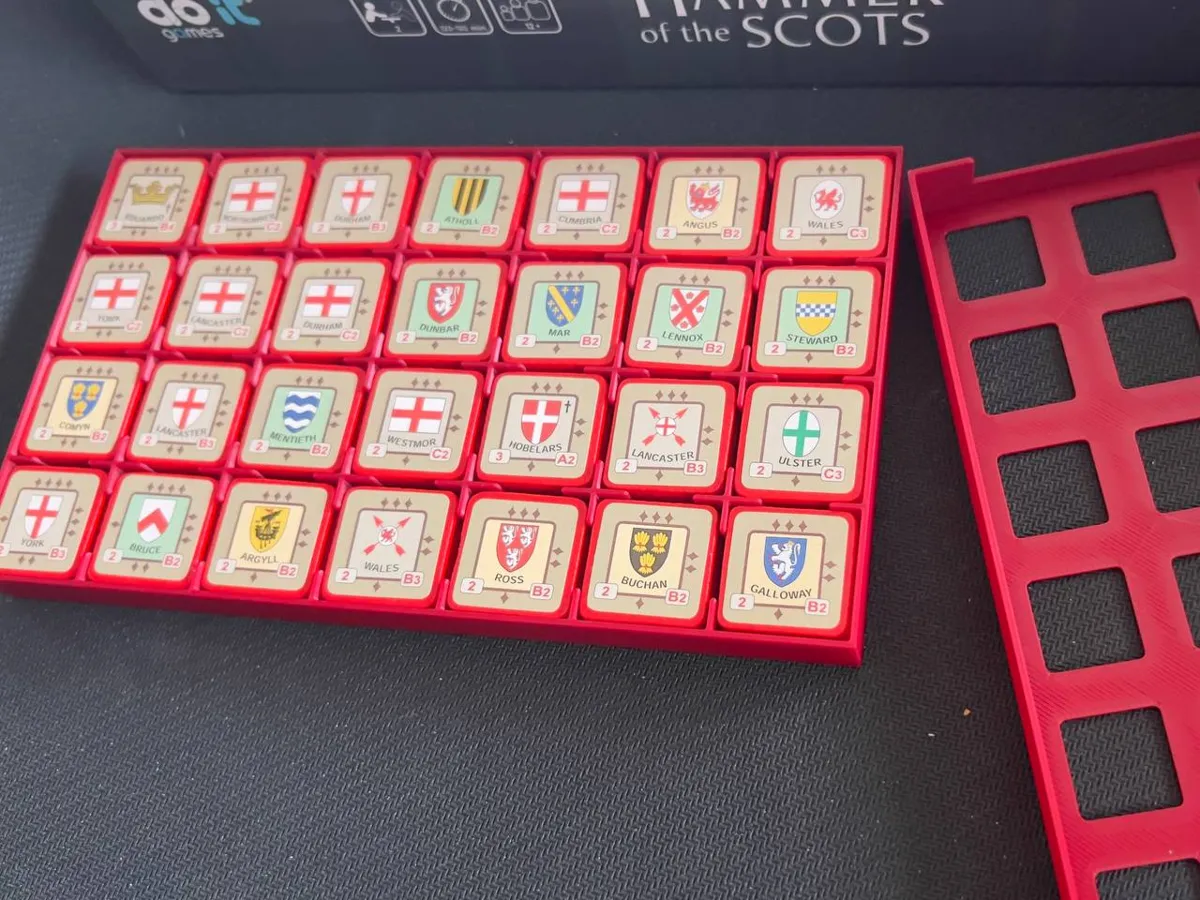 Hammer of the Scots, Inserto / Organizador, photo 2 of 4 - Hammer of the Scots, Inserto / Organizador Toys & Games