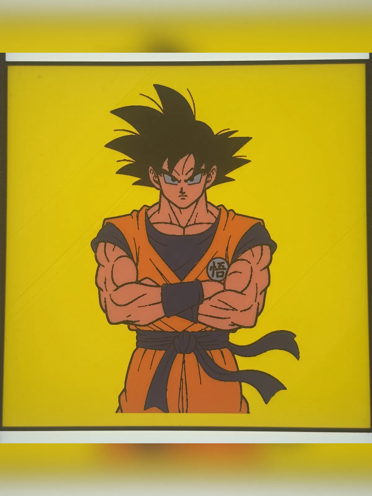 Goku Stance HueForge, photo 2 of 4 - Goku Stance HueForge Art