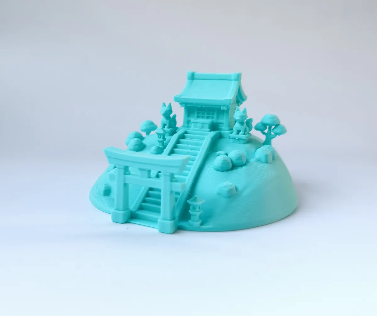 Miniature Japanese Shrine, photo 4 of 4 - Miniature Japanese Shrine Figurines & Collectibles