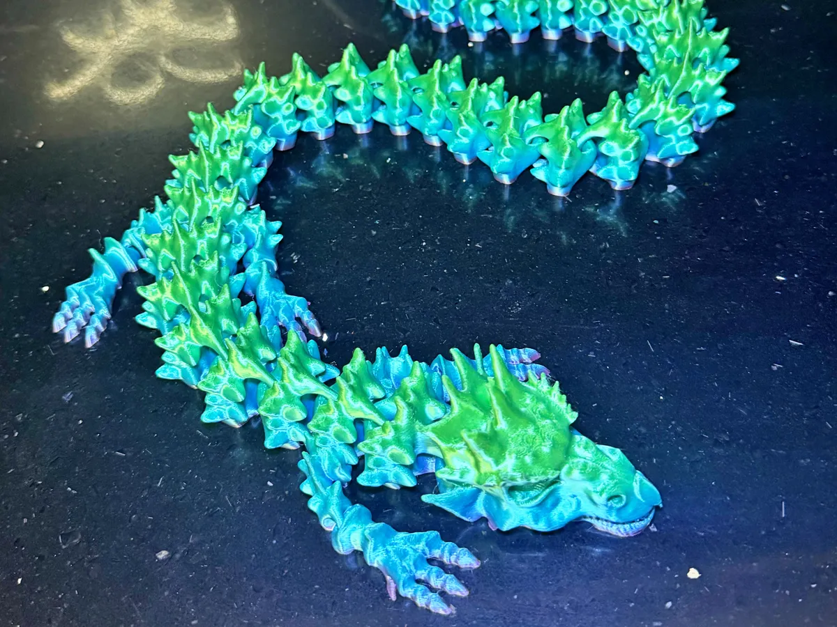 Flexi Bone Dragon 80cm Articulated Skeleton Dragon, photo 4 of 4 - Flexi Bone Dragon 80cm Articulated Skeleton Dragon Fidget & Sensory Toys