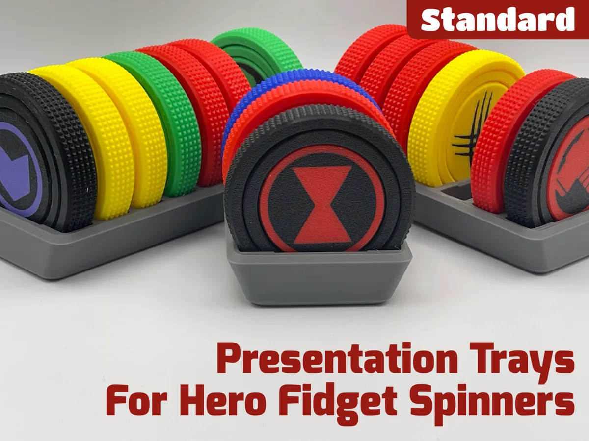 Hero Fidget Spinner Presentation Trays [Standard] - Hand Spinners, in stock
