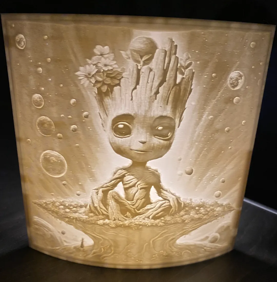 baby groot - Photo Art & Lithophanes, in stock in India