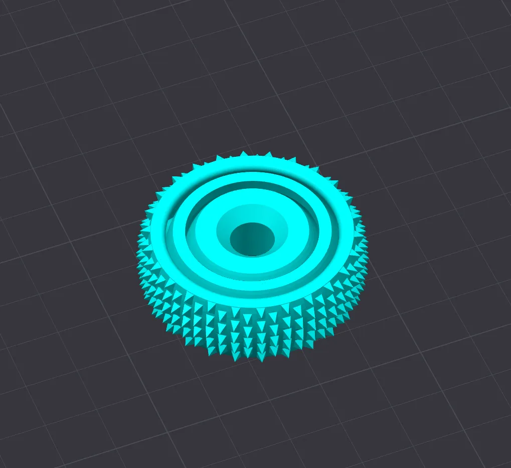 Textured Fidget Spinner, photo 2 of 2 - Textured Fidget Spinner Toys & Games