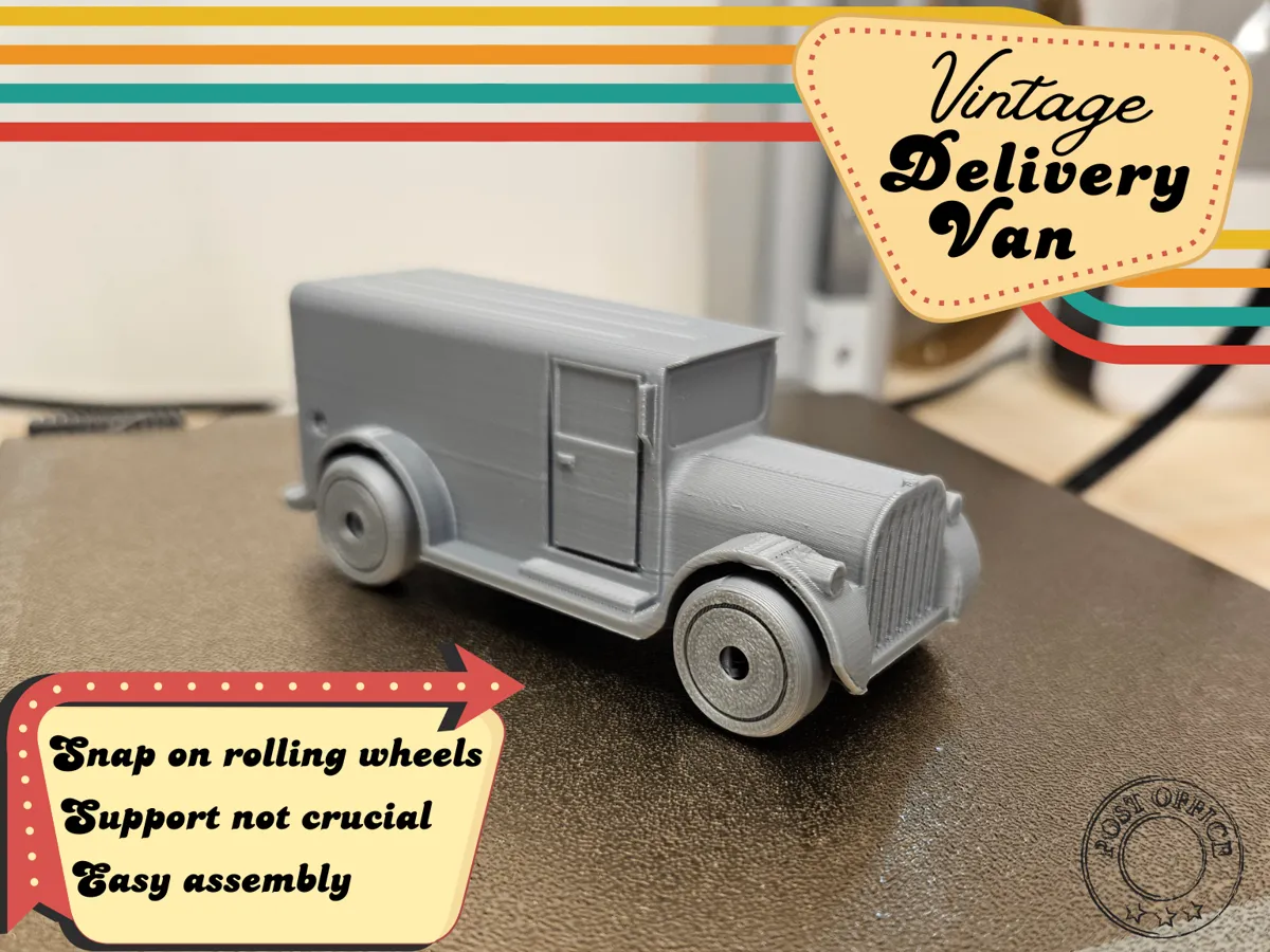Vintage Delivery Van/truck (Panel Van)