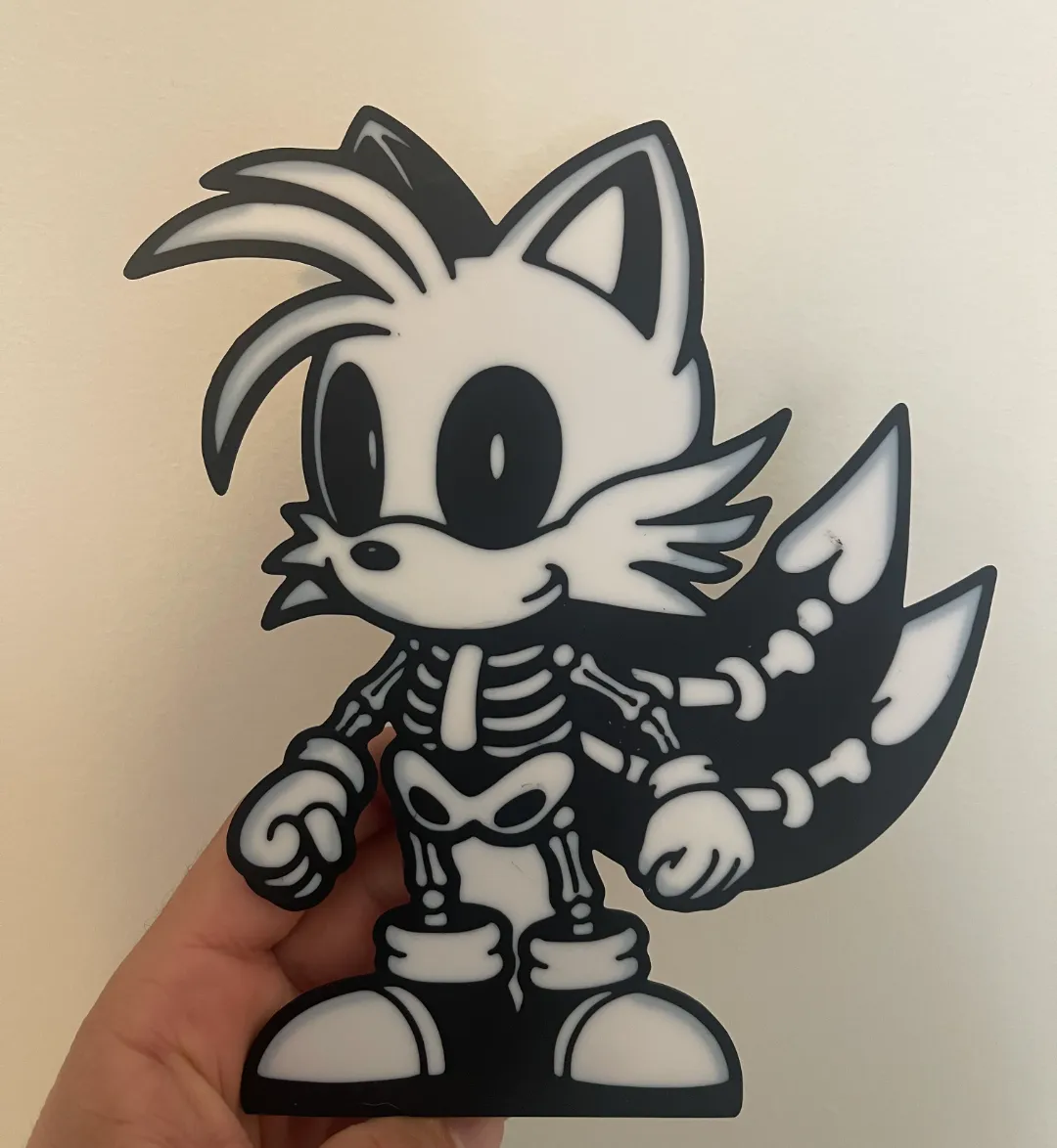 Miles Tails Skeleton halloween decor - Sonic's - Halloween Skulls & Skeletons, in stock in India