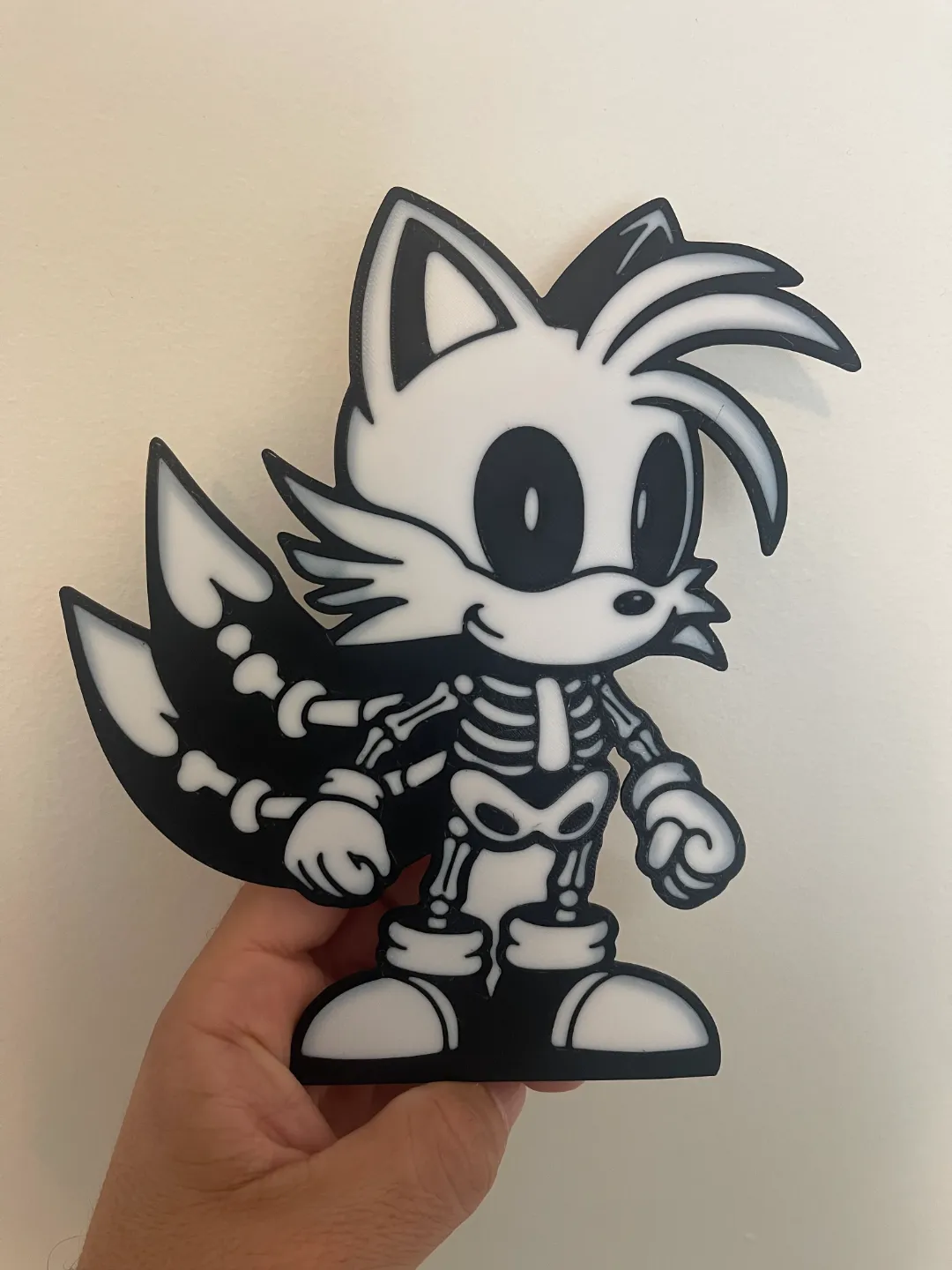 Miles Tails Skeleton halloween decor - Sonic's, photo 2 of 2 - Miles Tails Skeleton halloween decor - Sonic's Gifts & Occasions