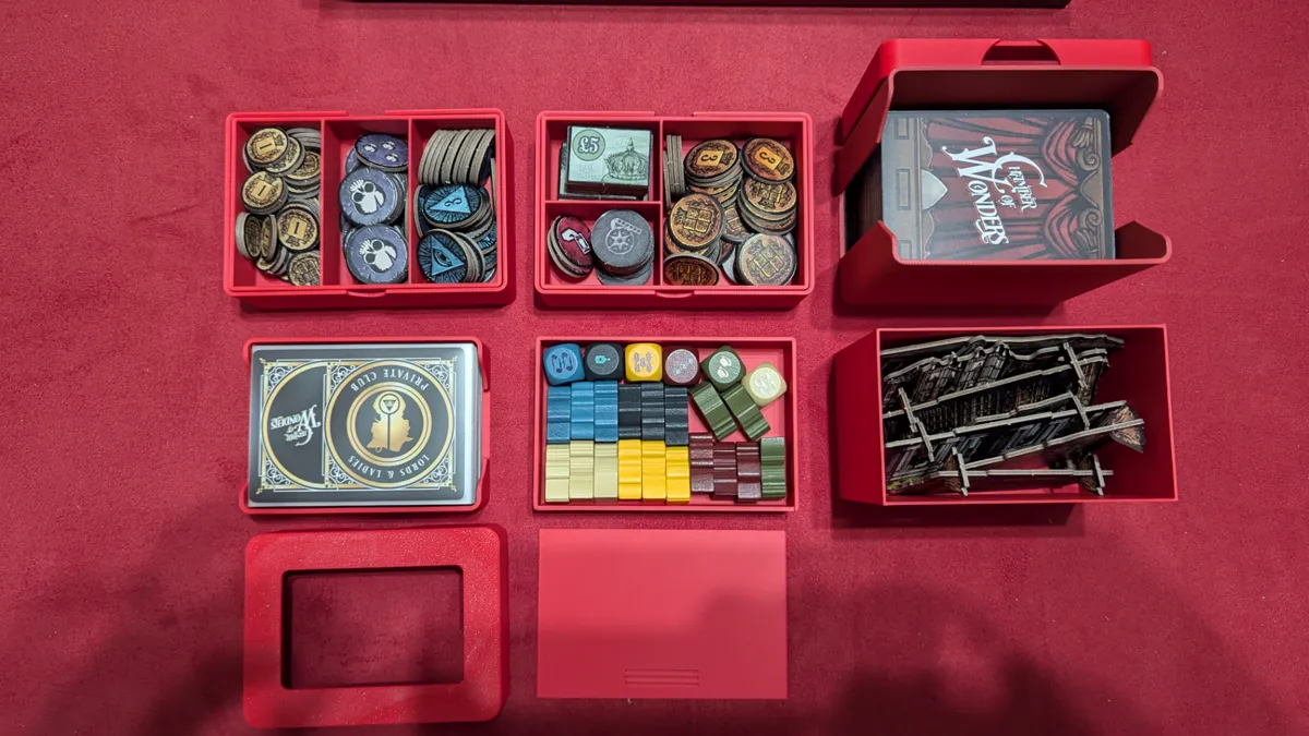 Chamber of Wonders Board Game Insert, photo 3 of 4 - Chamber of Wonders Board Game Insert Toys & Games