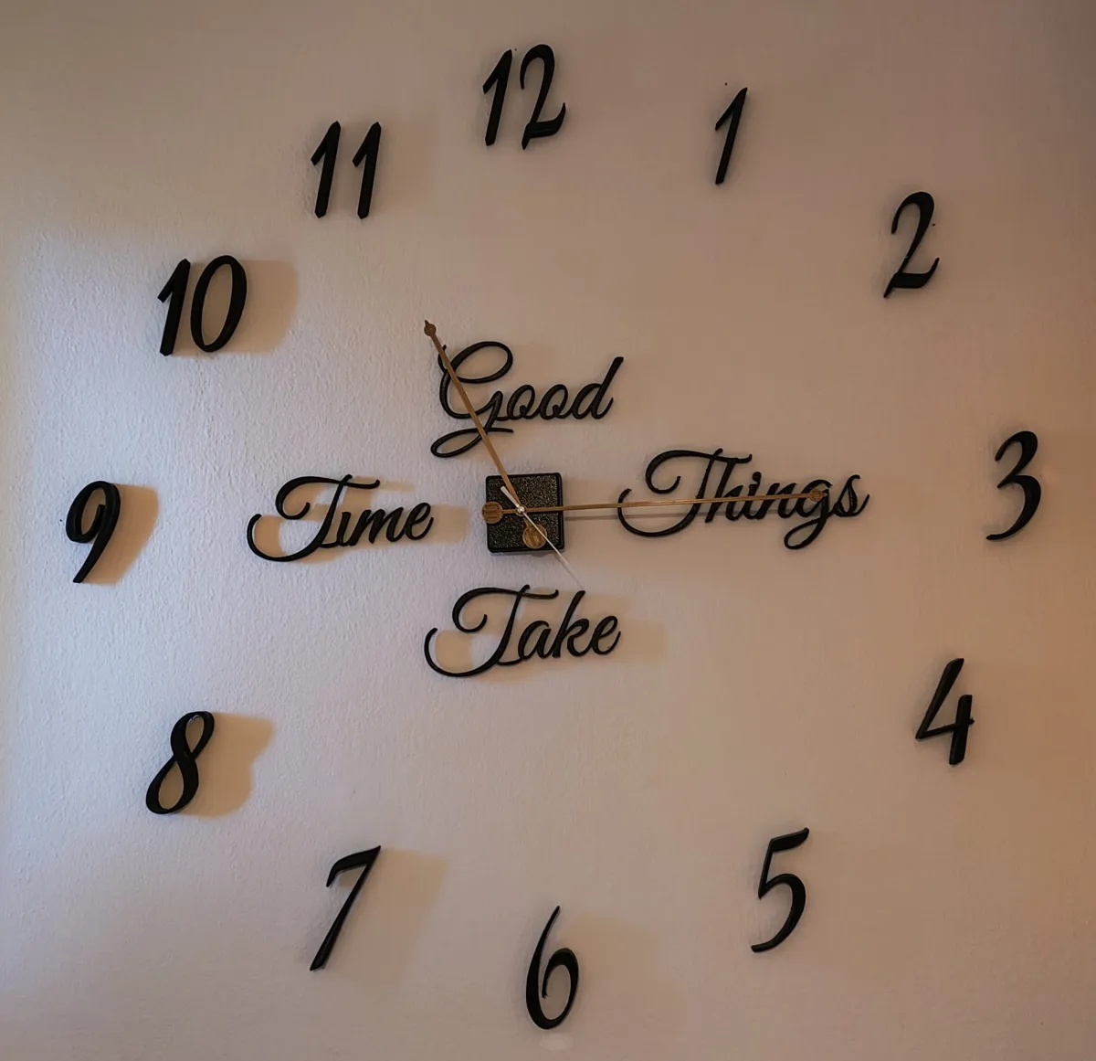Personalized wall clock