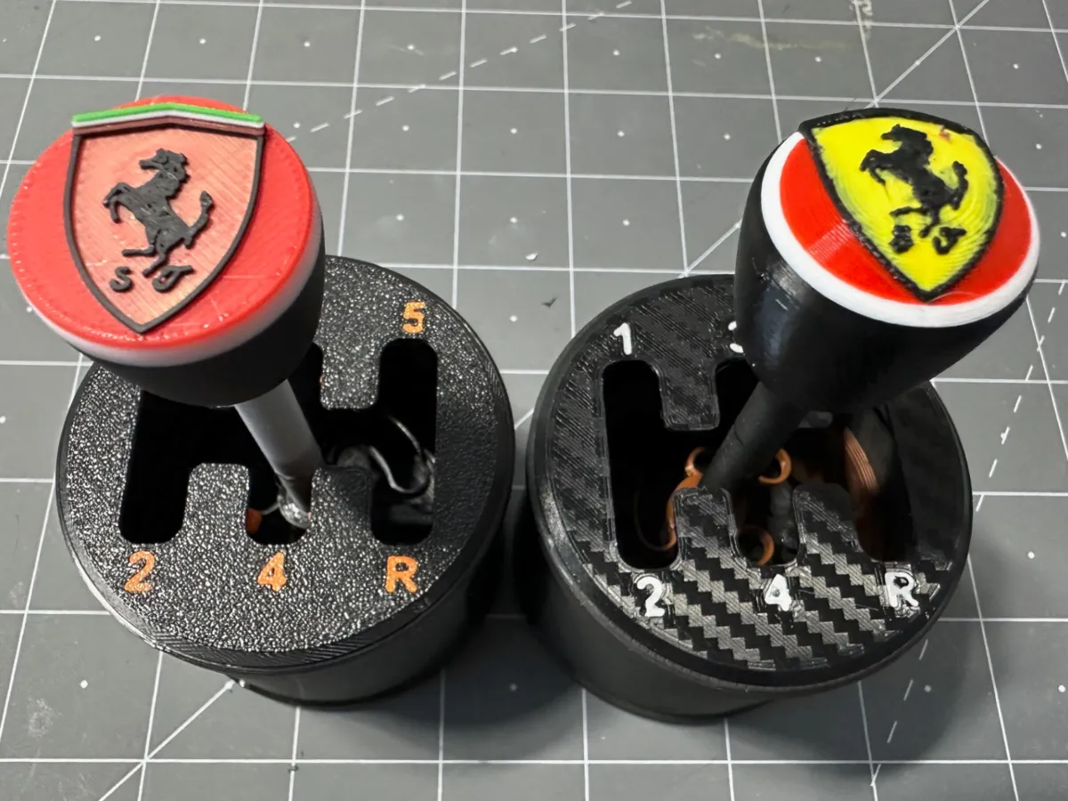 Shift Knob [Ferrari] for StickShift Fidget Toy V2 - Fidget & Sensory Toys, in stock