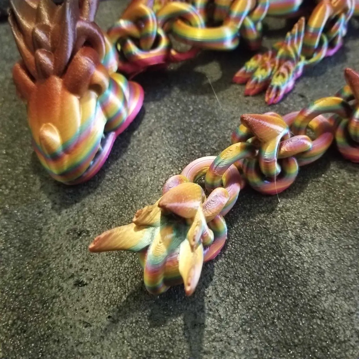 Shakaworld3d Knotted Torus Dragon, photo 2 of 4 - Shakaworld3d Knotted Torus Dragon Figurines & Collectibles
