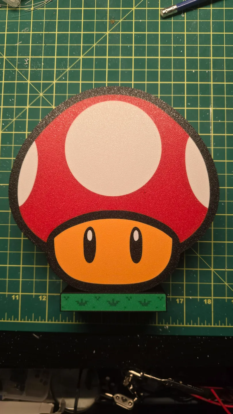 Mario Bros Mushroom Headset Stand, photo 2 of 4 - Mario Bros Mushroom Headset Stand Mobile & Device Accessories