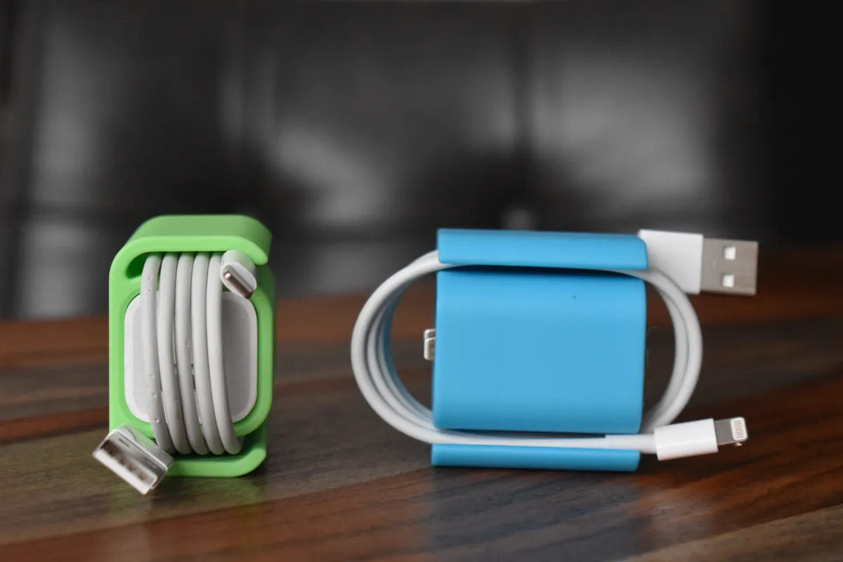 Apple Charger - Cable Organizer, photo 2 of 3 - Apple Charger - Cable Organizer Mobile & Device Accessories