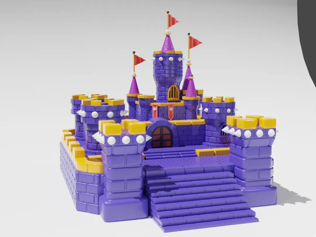 Mario World,Koopa's Castle - Mario & Luigi Figures, in stock in India