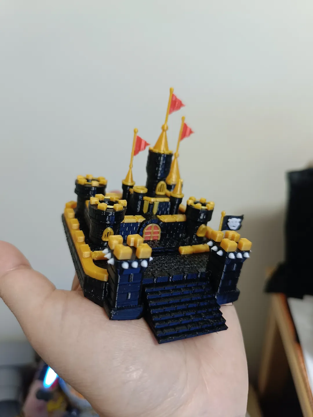 Mario World，Koopa's Castle, photo 3 of 3 - Mario World，Koopa's Castle Figurines & Collectibles