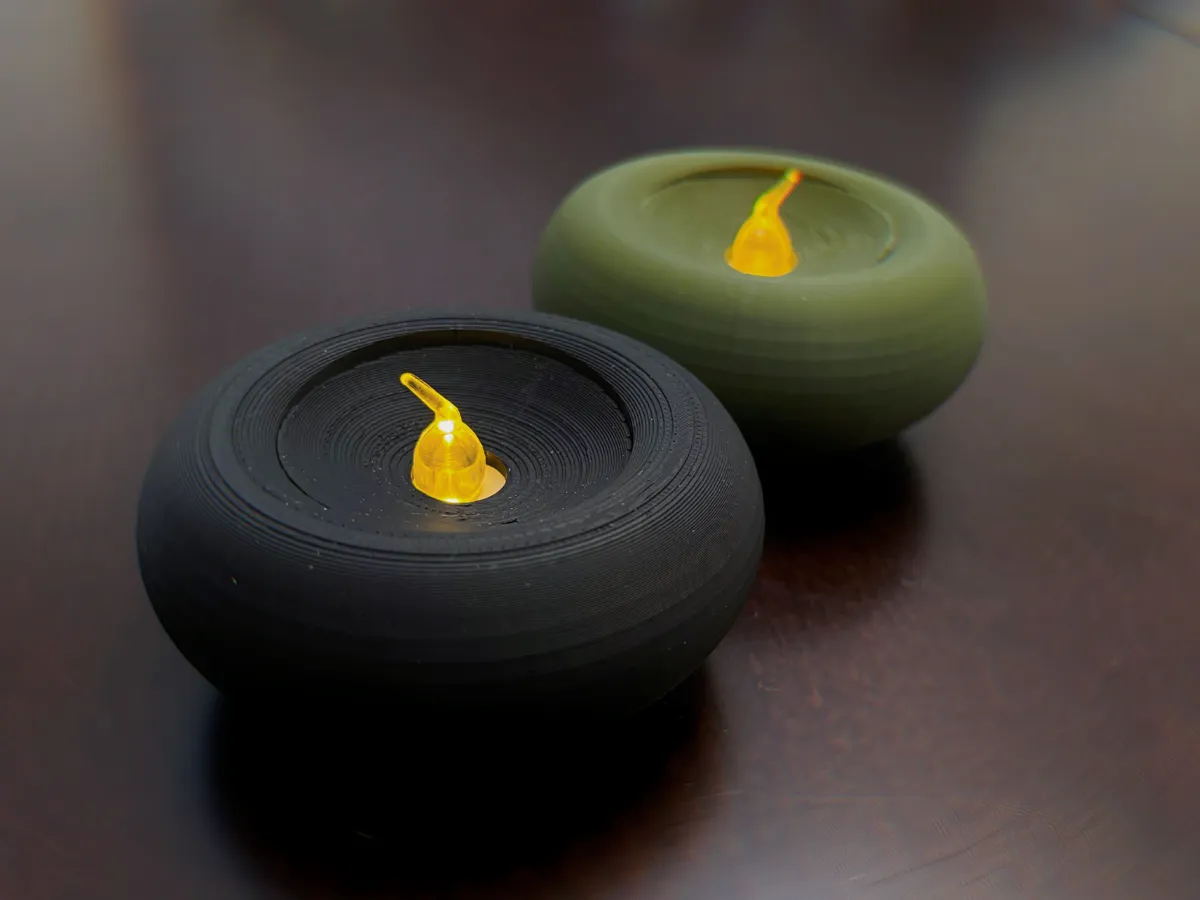 Modern Tealight Candle Holder/dish/tray with cover, photo 4 of 4 - Modern Tealight Candle Holder/dish/tray with cover Home Decor Items