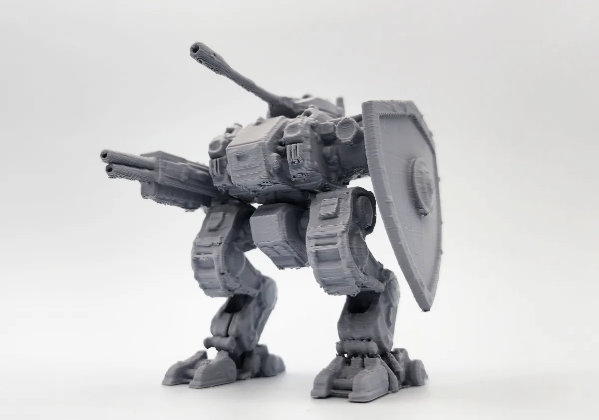 Bipedal Battle Mech with Shield, photo 4 of 4 - Bipedal Battle Mech with Shield Props & Cosplay