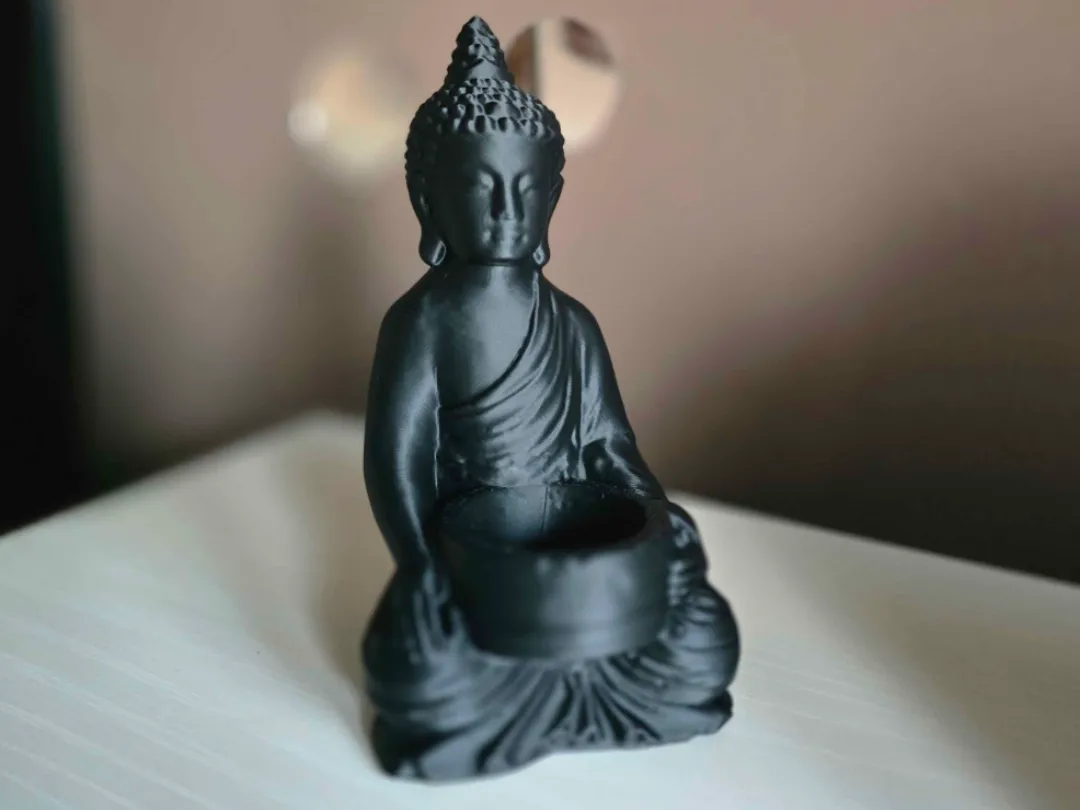 Buddha candle holder