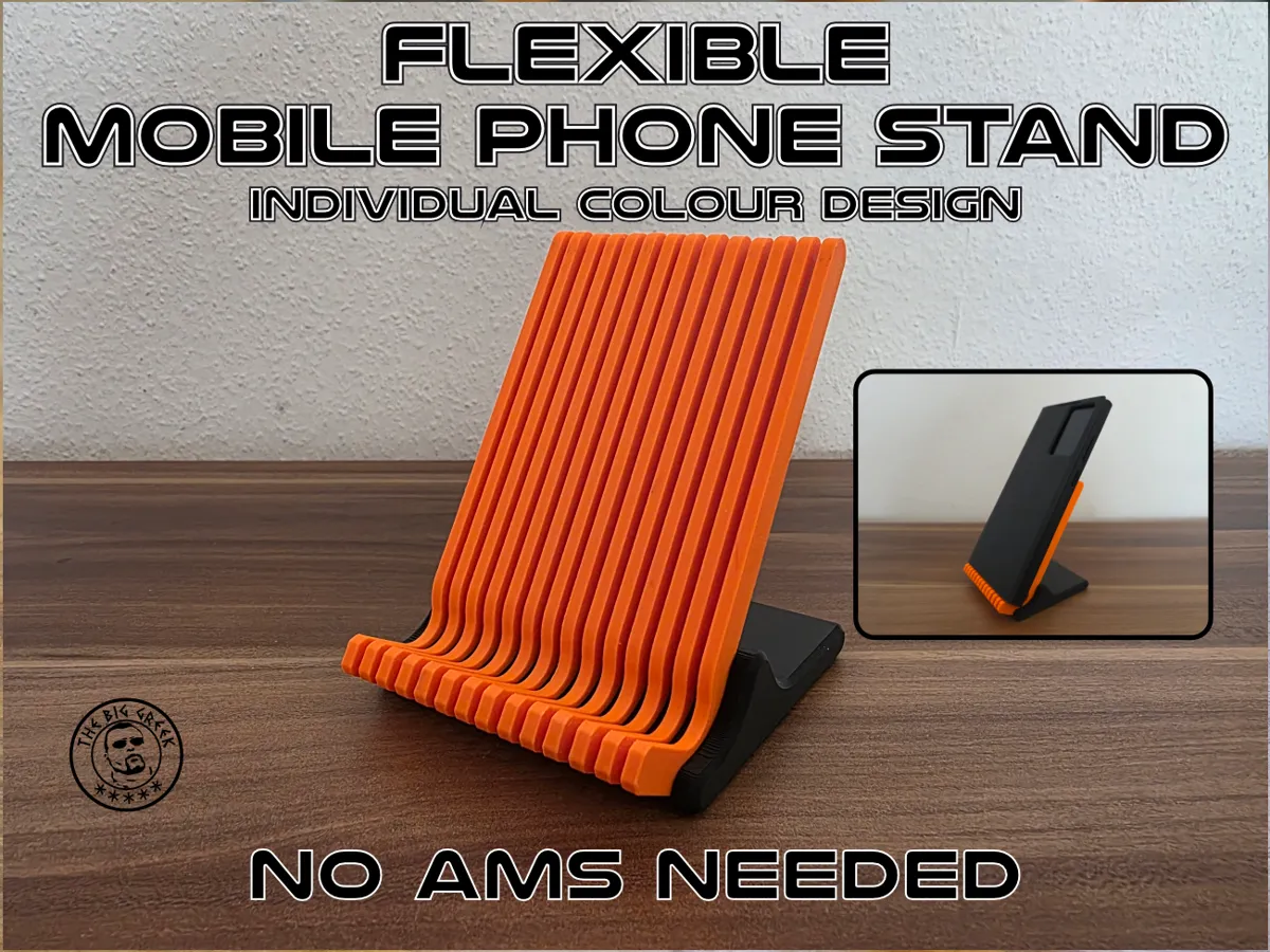 Flexible Segmented Phone Stand