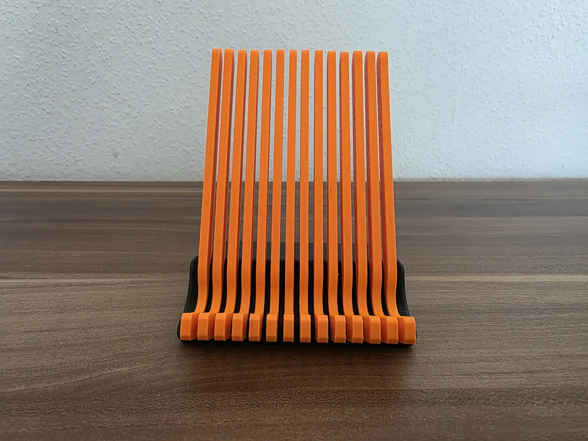 Flexible Segmented Phone Stand, photo 3 of 4 - Flexible Segmented Phone Stand Mobile & Device Accessories