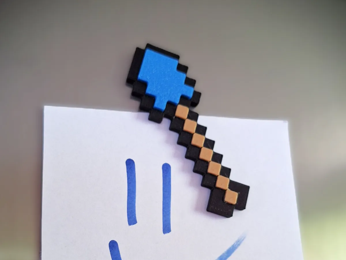 Minecraft Shovel Magnet, Snap Fit! NEEDED!