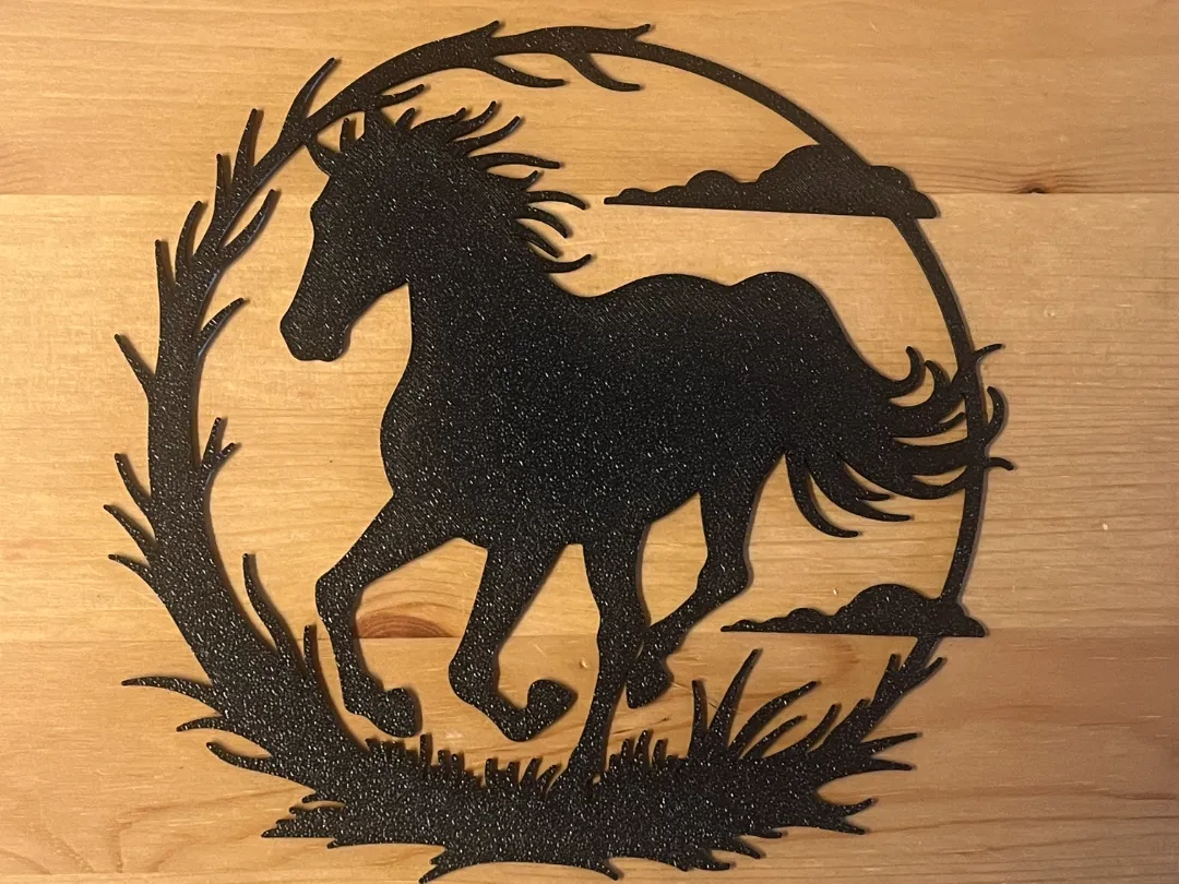 horse wall art