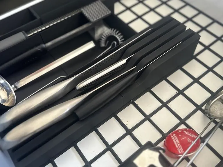 Gridfinity Kitchen Knife Rack